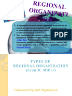 Regional Org. - Janine's Report