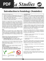 Semiotics - An Introduction