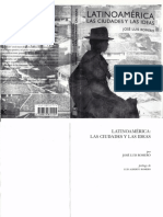 Romero J L Latinoamc3a9rica Las Ciudades y Las Ideas PDF