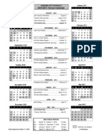 2010-2011 Calendar