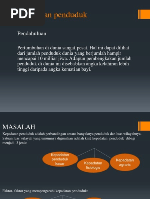 Pencemaran Lingkungan Dan Kepadatan Penduduk Tugas Ipa 2 Pdf