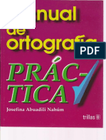 Manual de Ortografia Práctica - Josefina Abuadily Nahúm PDF