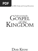 Rediscovering The Kingdom of God