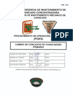 01 CMM 0023 POE Cambio de Concavos de Chancadora Primaria PDF