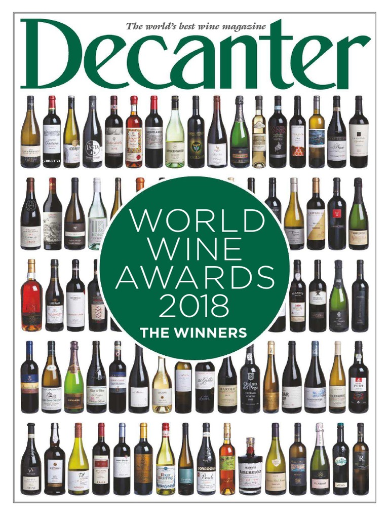 Gamaraldecanter World Wine Awards 18 Special August 18 Crops Originating From Europe Alcoholic Drinks
