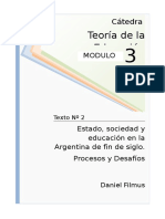 Filmus - Estado Sociedad y Educacion en La Argentina (3)