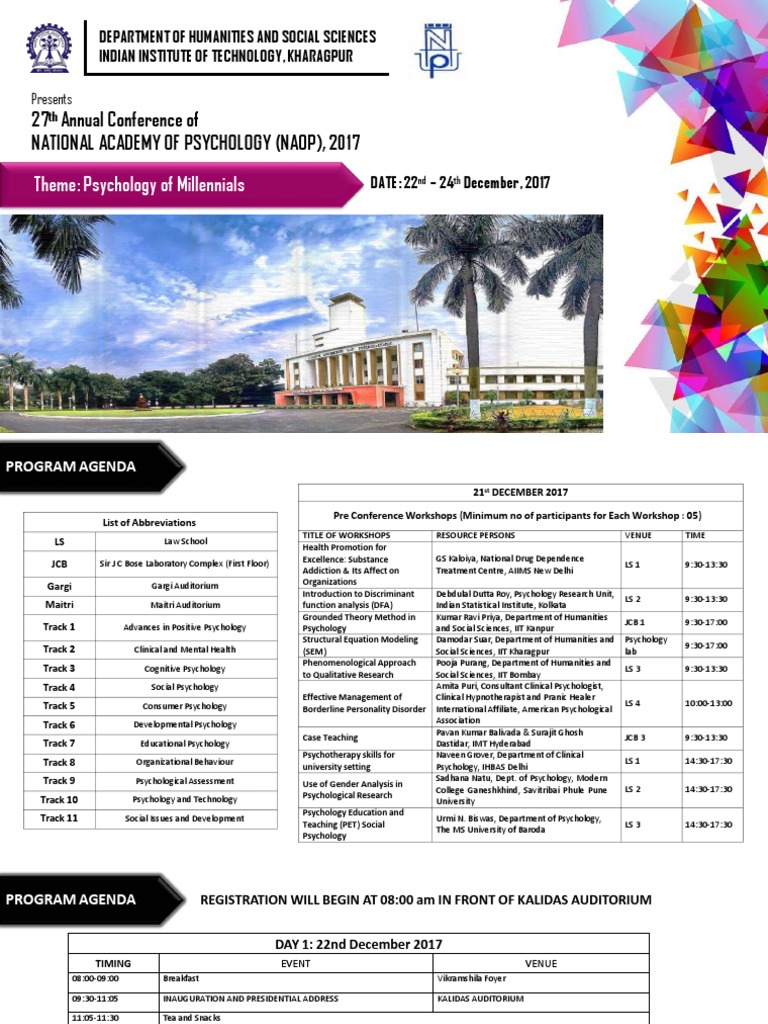 27th NAOP Conference Programme Schedule Page 50 PDF PDF Mental