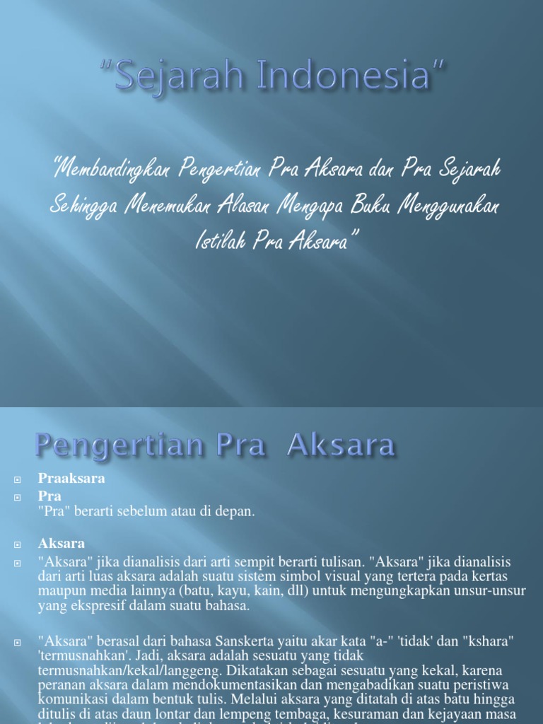 Presentasi Sejarah Pdf