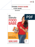 Dossier El Método Food Babe - Vani Hari - Edaf