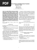 PSCAD Cable Model Derivation | PDF | Transmission Line | Electrical ...