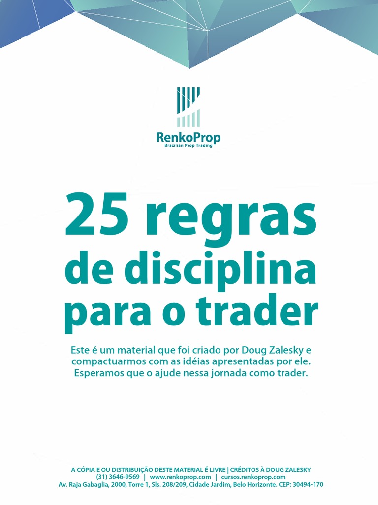 25 Regras de Disciplina para Traders | PDF | Tempo | Mercado (economia)