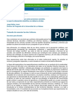 La ciencia y la tecnología como procesos sociales. Lo que la educación científica no debería olvidar. Sala de lectura CTS+I (2)