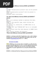 Difference Beween Rdbms n Dbms