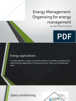 Organizing For Energy Management
