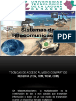 Tc3a9cnicas de Acceso Al Medio Compartido