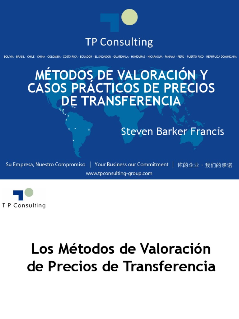 Precios de Transferencias Business Economias