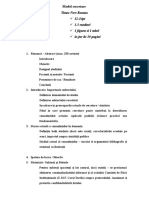 Model- Proiect de Cercetare