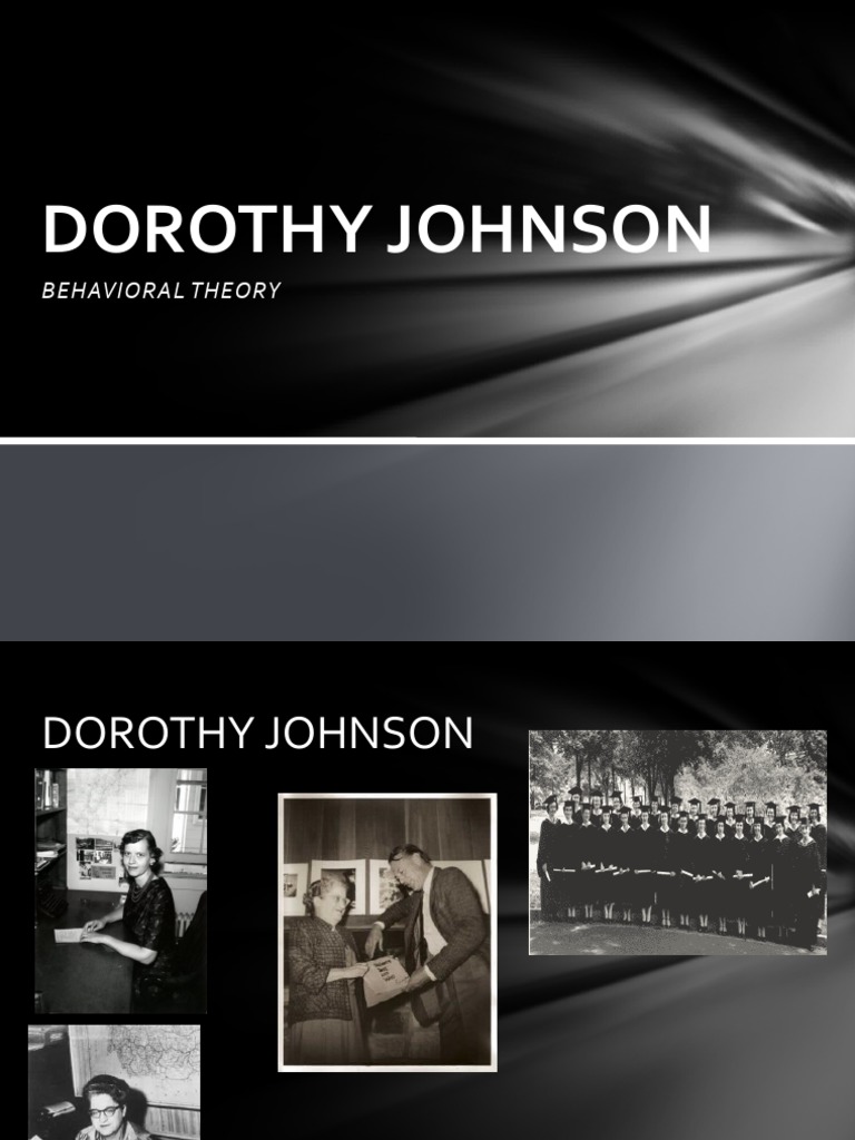 dorothy johnson theory