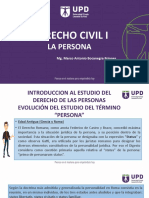 DERECHO CIVIL I  DERECHO DE LAS PERSONAS- SEGUNDA CLASE.pptx