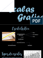 Tipos de escalas gráficas y numéricas en mapas y planos