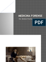 Medicina Forense: Dra. Barbara Priscilla Molina Morales