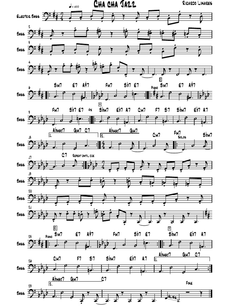 Cha Cha Jazz | PDF | Musica Popular | Ocio