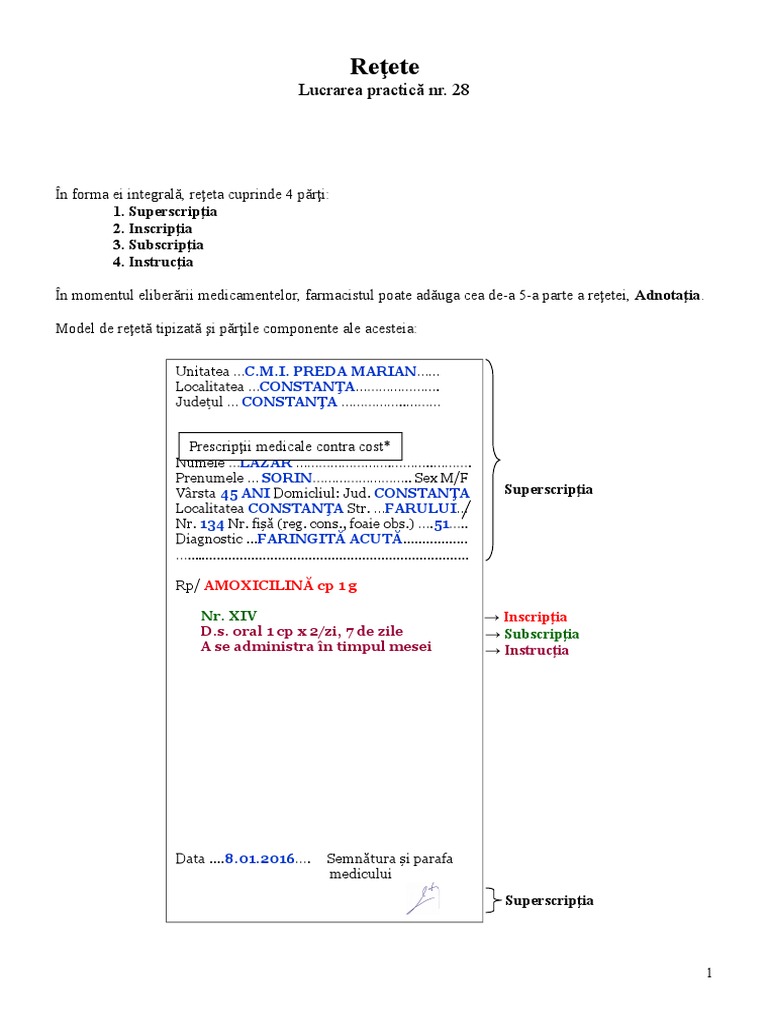 Retete Rezolvate | PDF