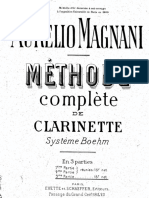 Magnani Metodo clarinet