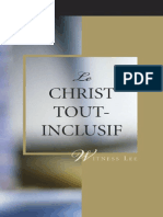 Watchman Nee Le Christ Tout Inclusif