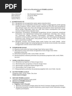 Template RPP Kurikulum Merdeka SMP | PDF