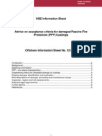 Acceptance Criteria For Damaged PFP Info Sheet 12-2007