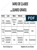 Horario PDF