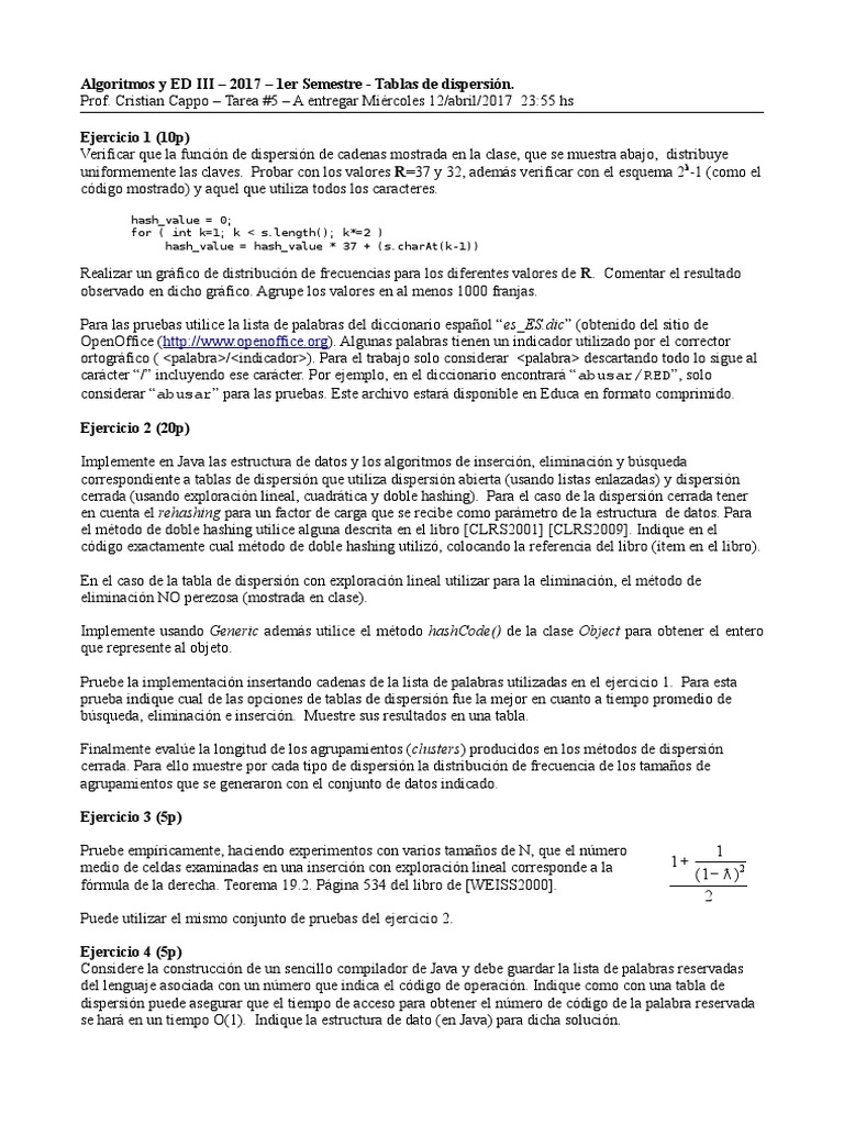 2017 03 22 Tablas Dispersion Tarea5 1 PDF PDF Java (lenguaje de