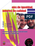 Curso Relaciones de Igualdad. Amores de Calidad . Univ. Burgos-Acción en Red