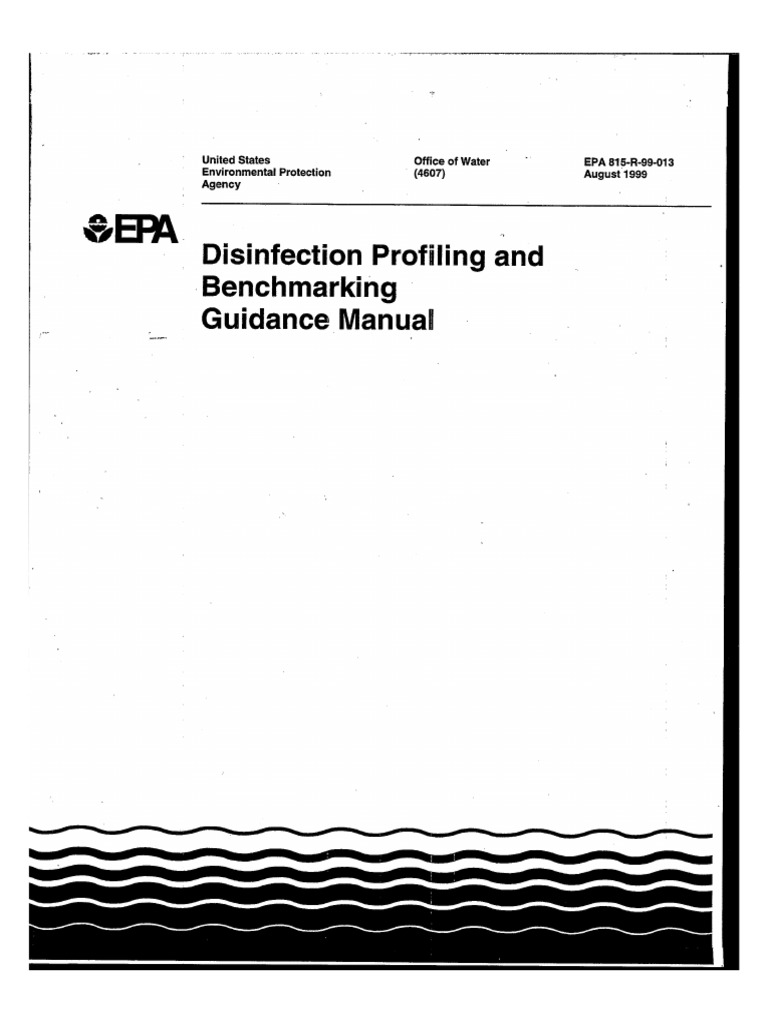 EPA Disinfection Profiling and Benchmarking Guidence Manual | PDF