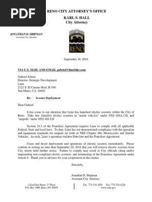 Cease & Desist Letter