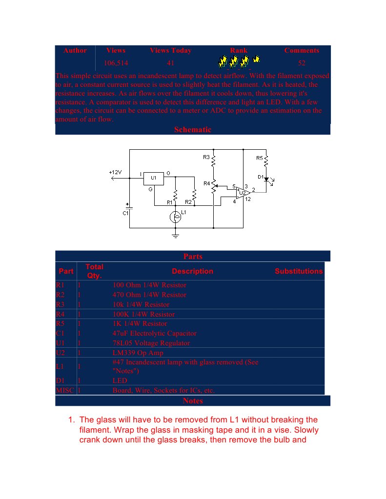 Air Flow Detector PDF