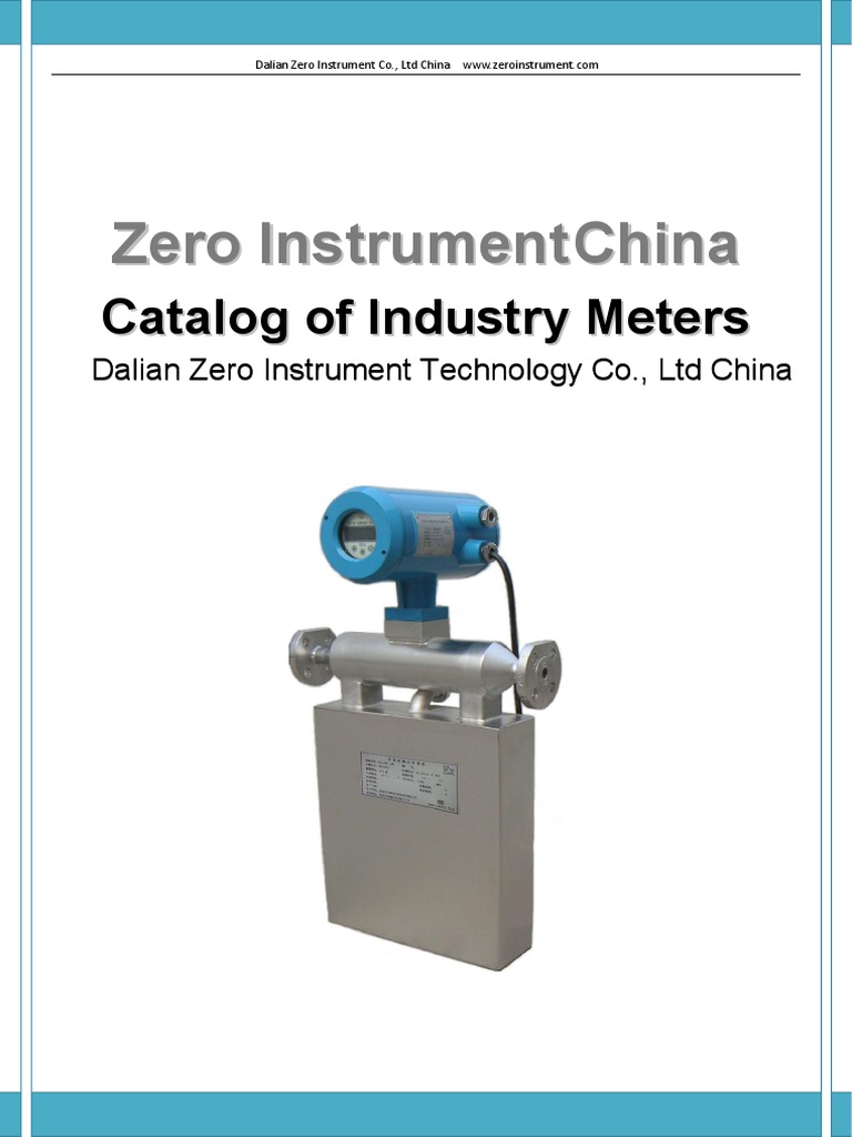 Dalian Zero Instrument Technology Co., LTD China Company Introduction ...