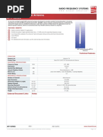 UHF Omnidirectional Antenna MTV Series