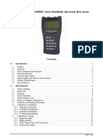 Hand Held_Manual and Catalog Z100HU by Zero Instrument China