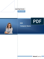 Official Microsoft E-Learning Course: 2695 Computer Basics