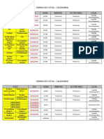 Calendário