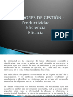 UPeU - Sesion 3 - Eficiencia y Productividad