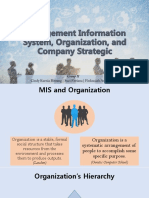 Sistem Informasi Manajemen, Organisasi, Dan Strategi Perusahaan
