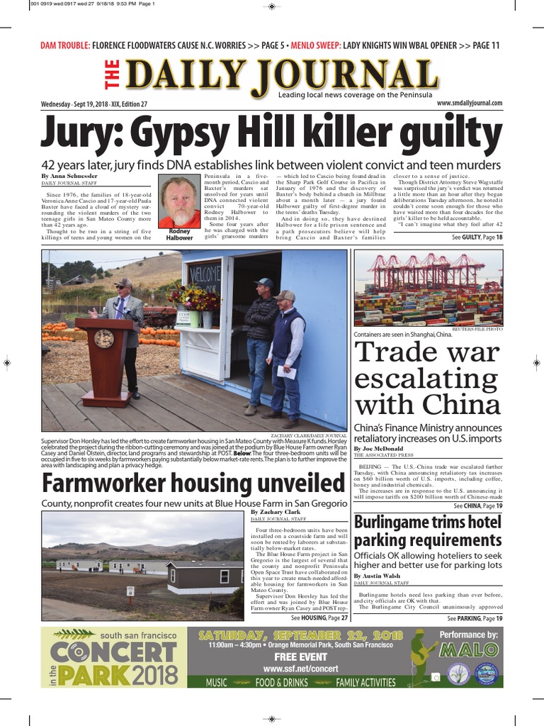 09-19-18 Edition | PDF | Theft | Shootout