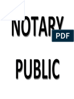 Notary Public