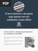 Como passar num vestibular difícil