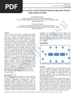 Application of Multiagent Agent System For Self Healing Smart Grid, Using Python