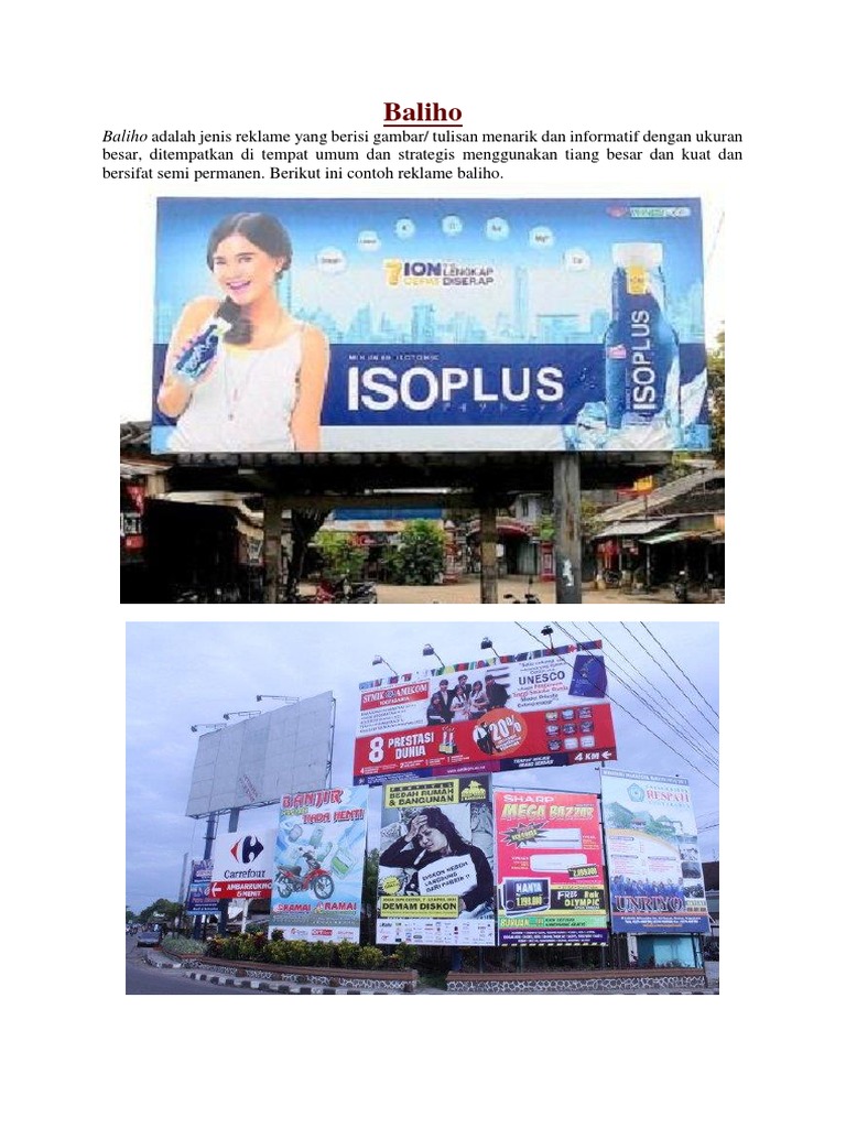 Contoh Gambar Reklame Baliho Gambar Reklame Contoh Gambar Reklame Baliho Gambar Reklame