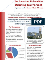 American Universities Debating Tournament 2010